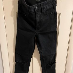 American Eagle Skinny Ripped Knee Jeans